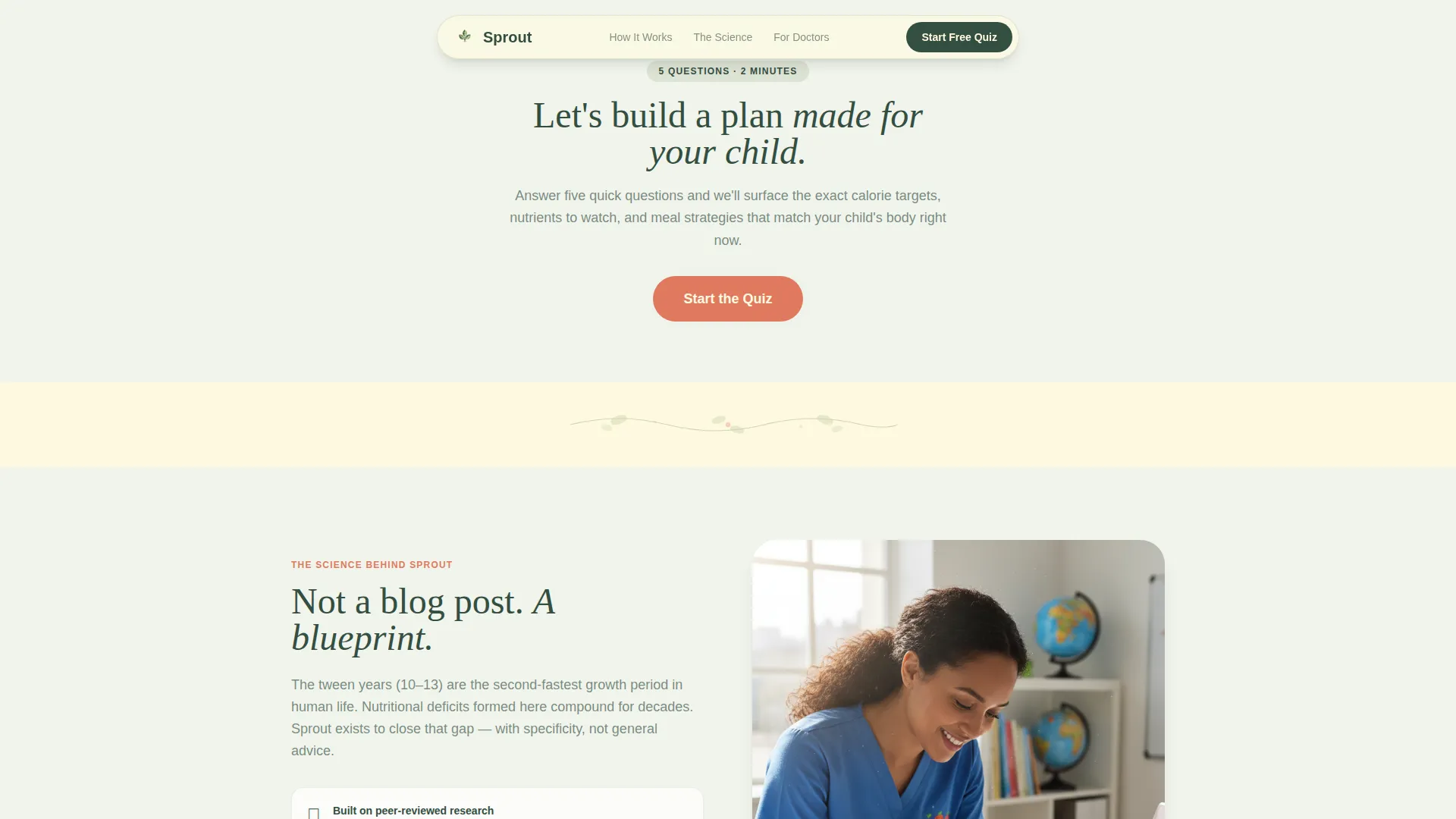 Tween (10-13) Products & Professional Website Template