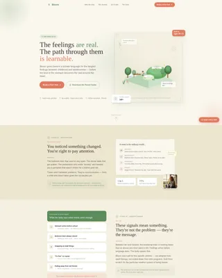 Tween (10-13) Products & Specialist Booking Website Template
