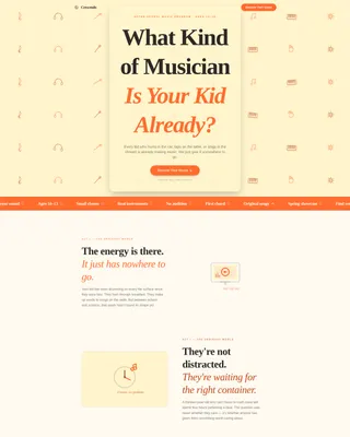 Tween (10-13) Products & Specialist Professional Website Template