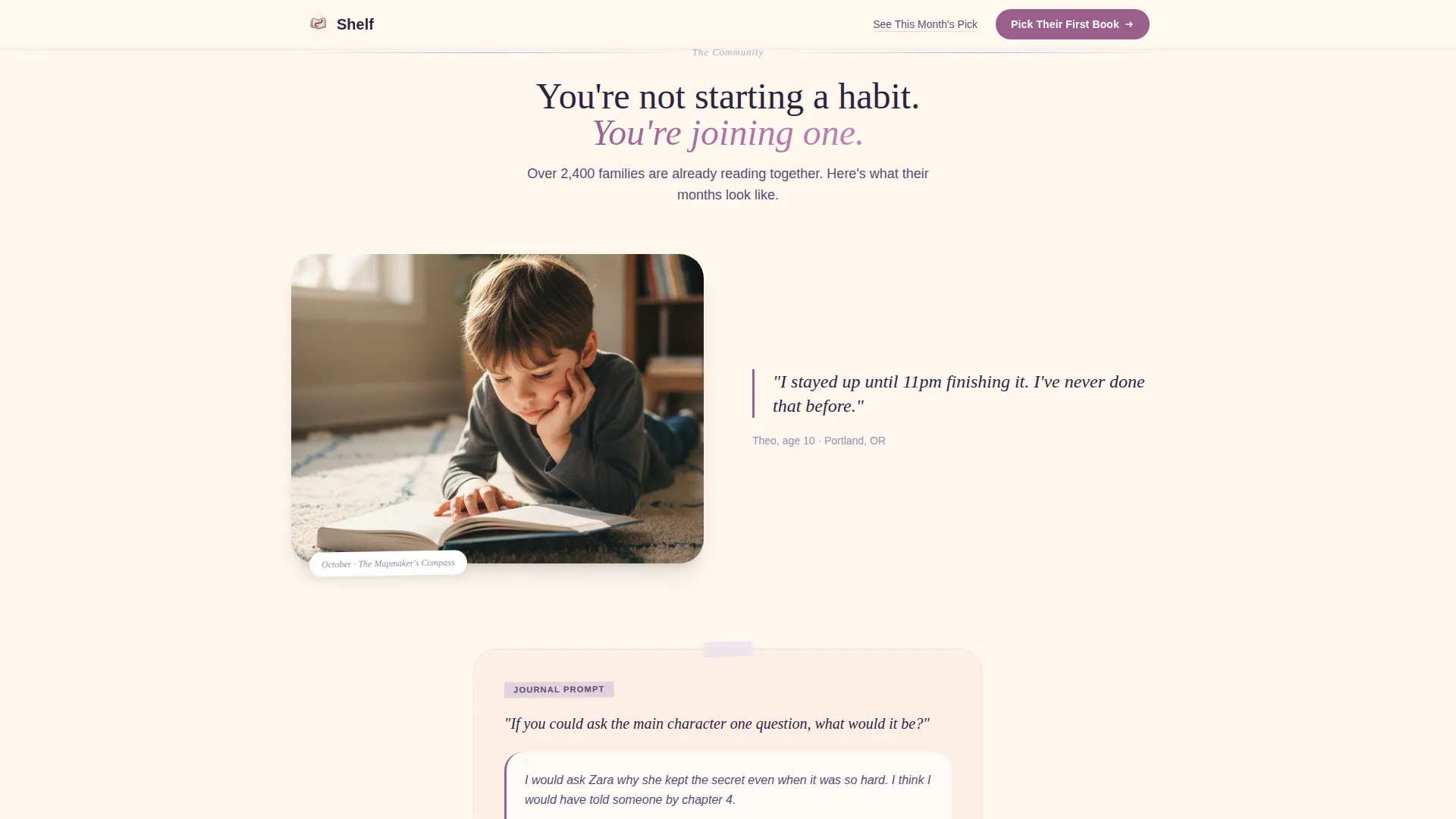 Teen & Tween Advanced Booking Website Template