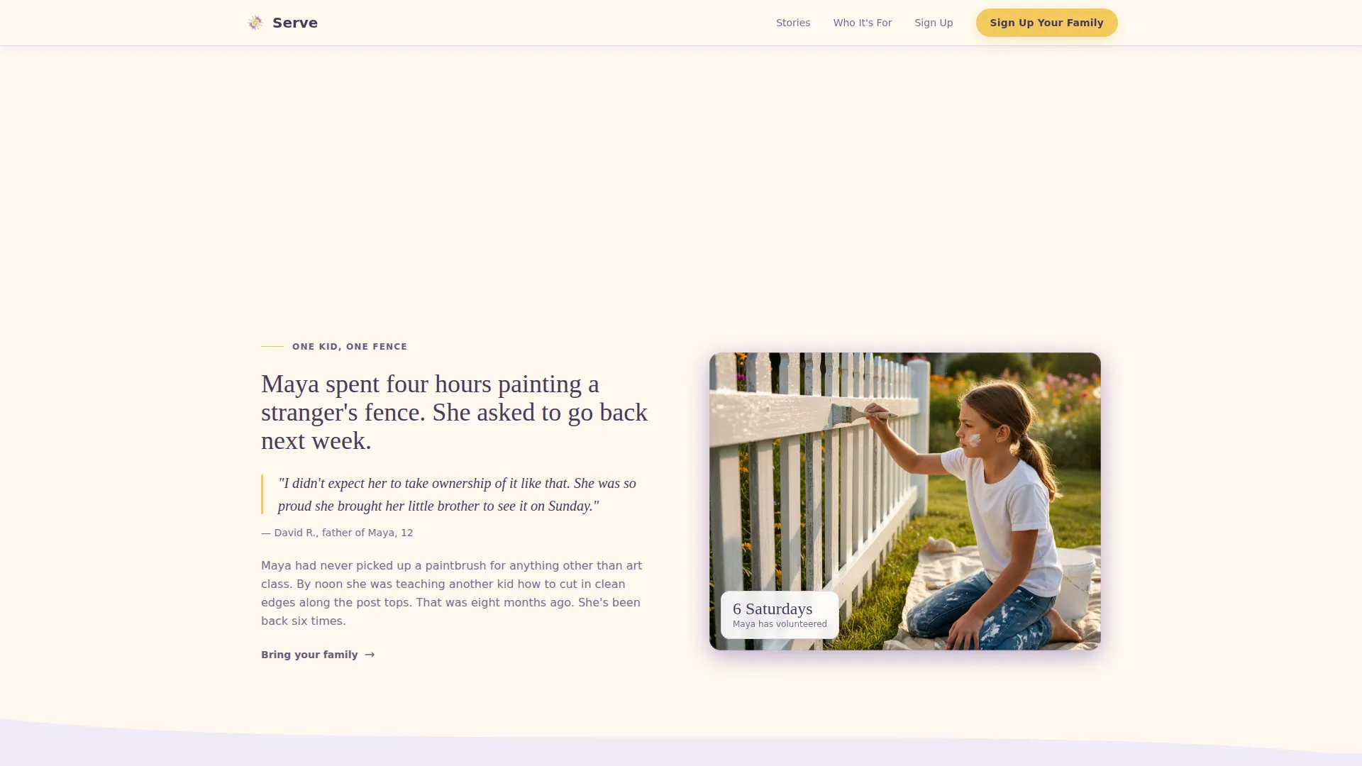 Teen & Tween Professional Website Template