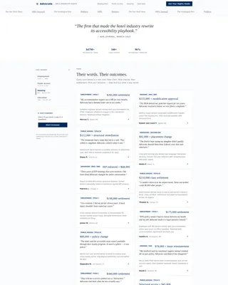 Employment & Labor Law Reviews Website Template