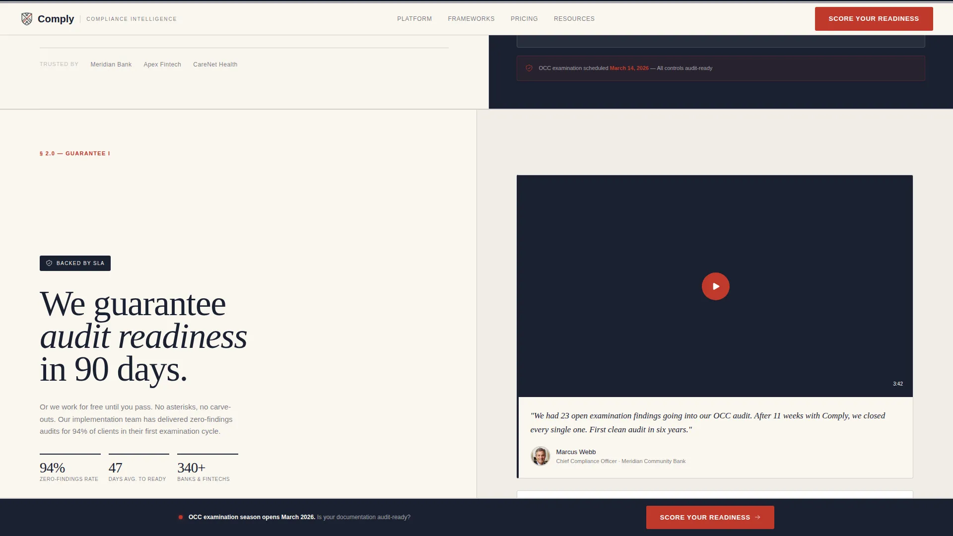 LegalTech & Compliance Software Privacy Policy Website Template