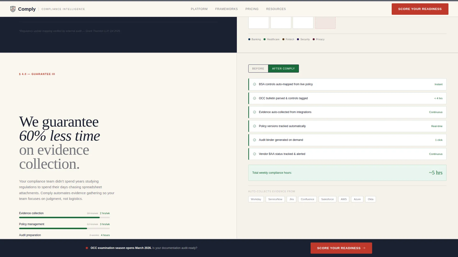 LegalTech & Compliance Software Privacy Policy Website Template