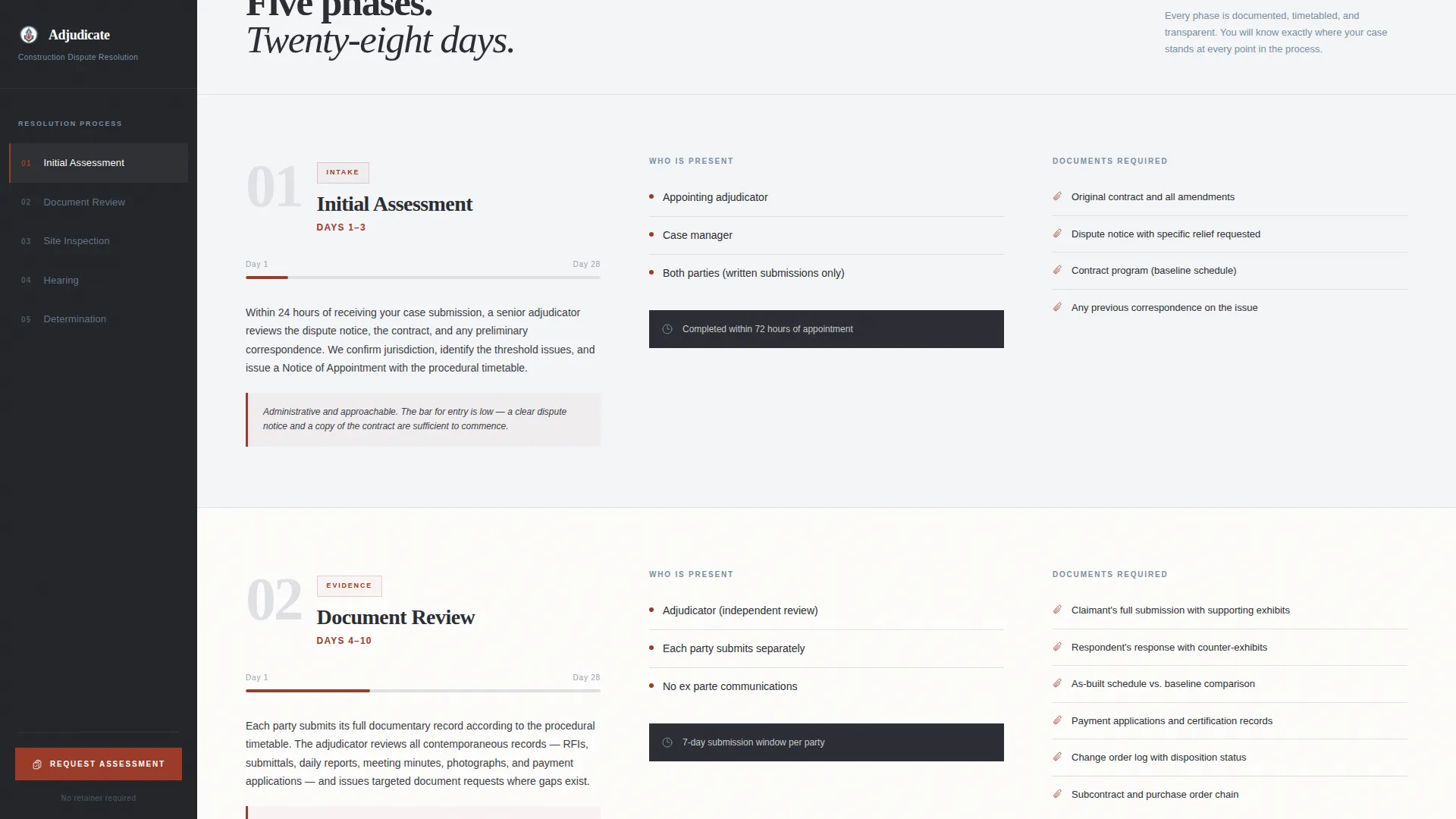 Mediation & Alternative Dispute Specialist Professional Website Template