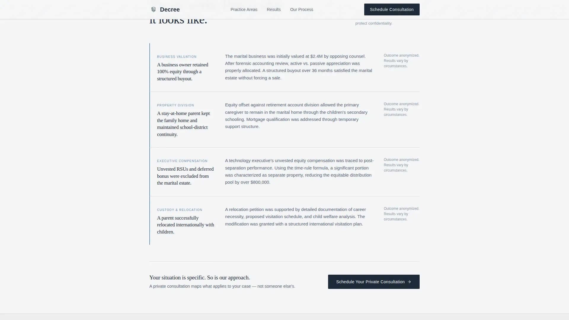 Divorce Attorney Landing Page Template