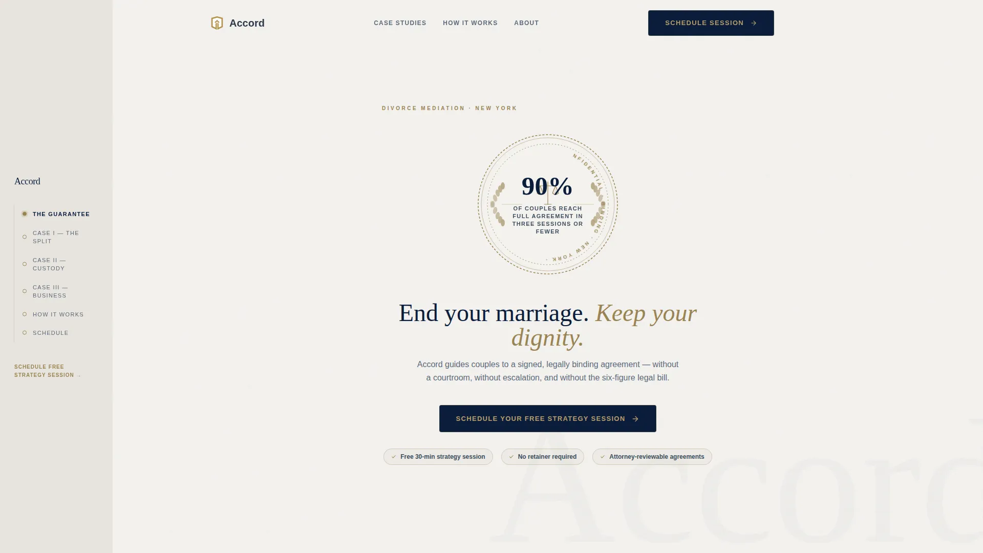 Specialist Mediation & Alternative Dispute Appointment Booking Website Template