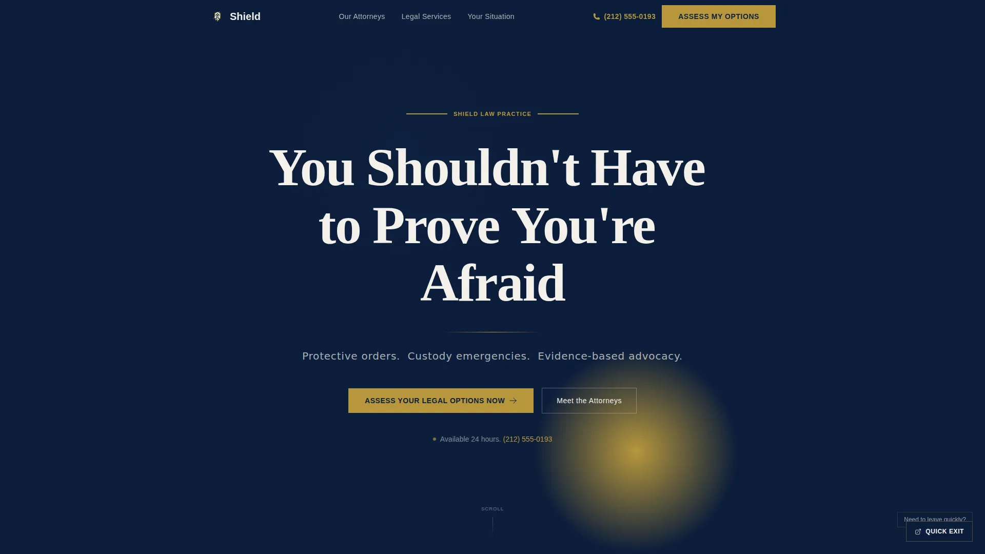 Family & Domestic Law Blog Website Template