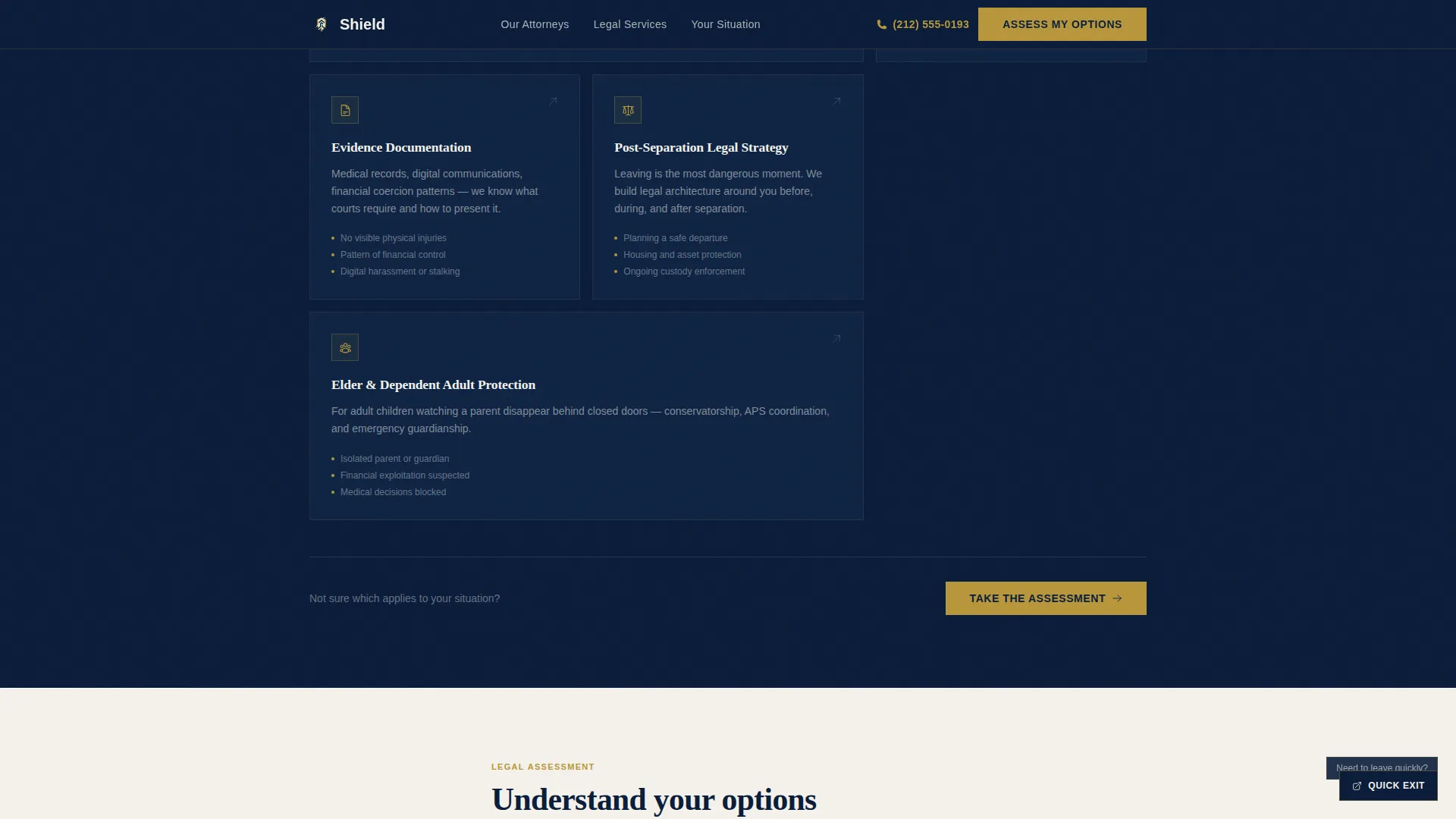 Family & Domestic Law Blog Website Template