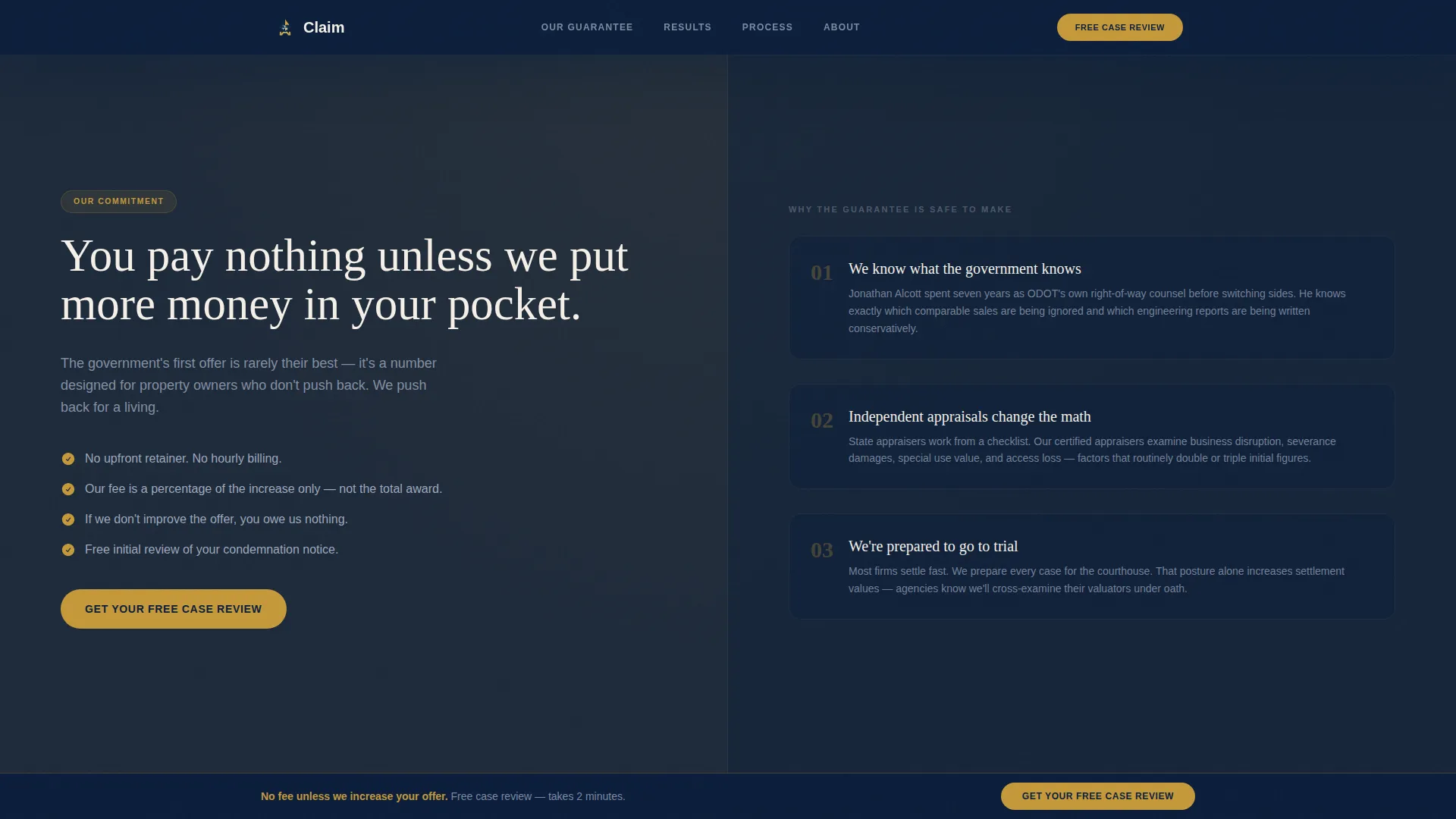 Real Estate & Property Law Professional Website Template