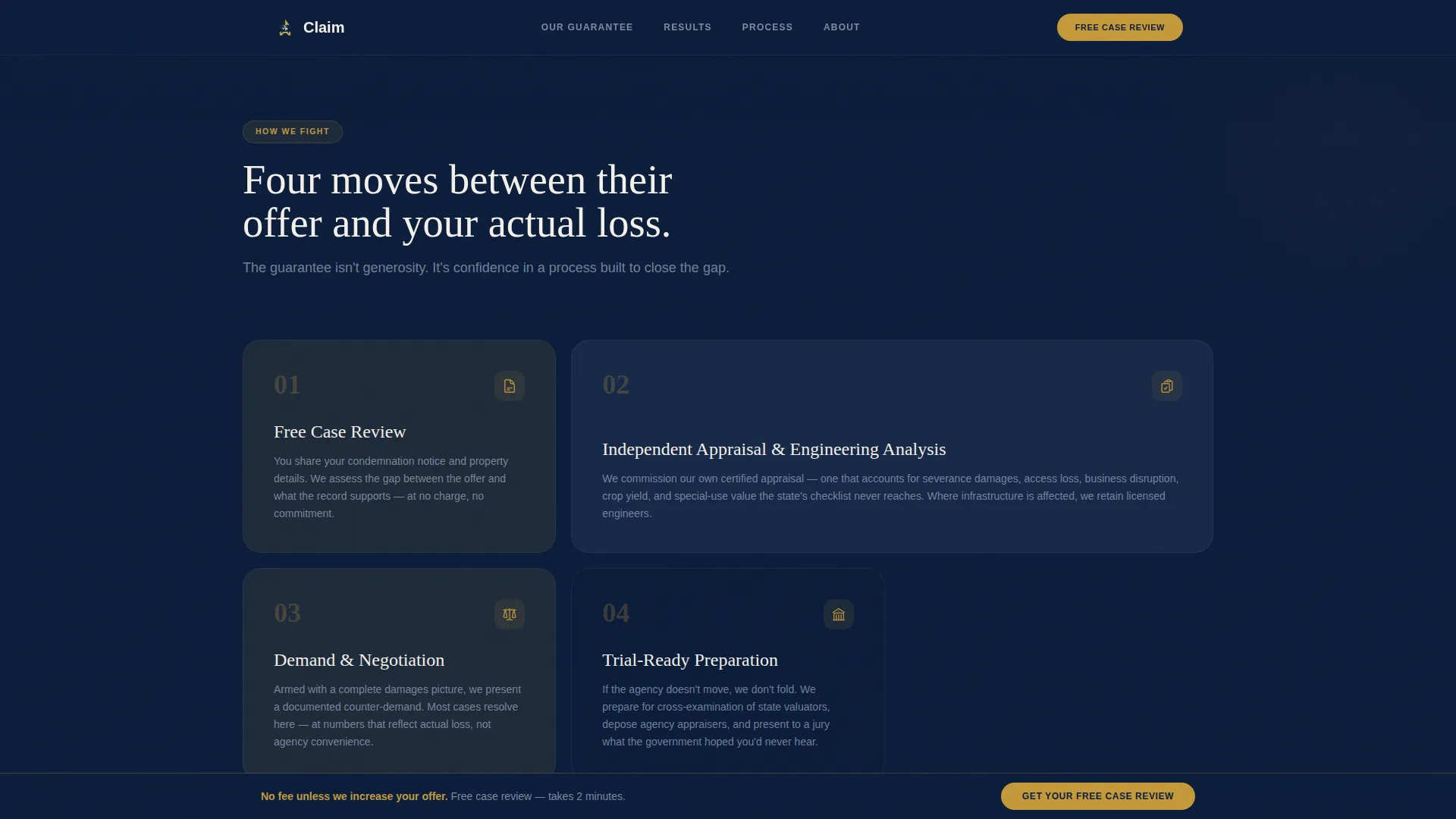 Real Estate & Property Law Professional Website Template