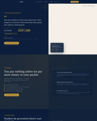 Real Estate & Property Law Professional Website Template