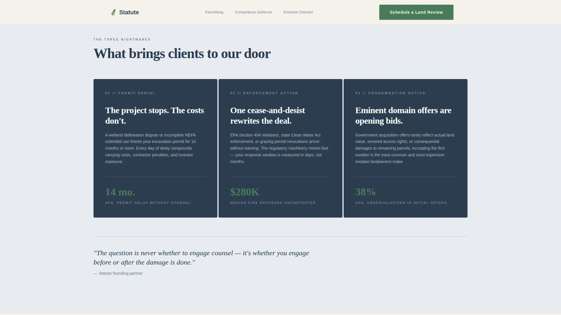 Real Estate & Property Law Specialist Booking Website Template
