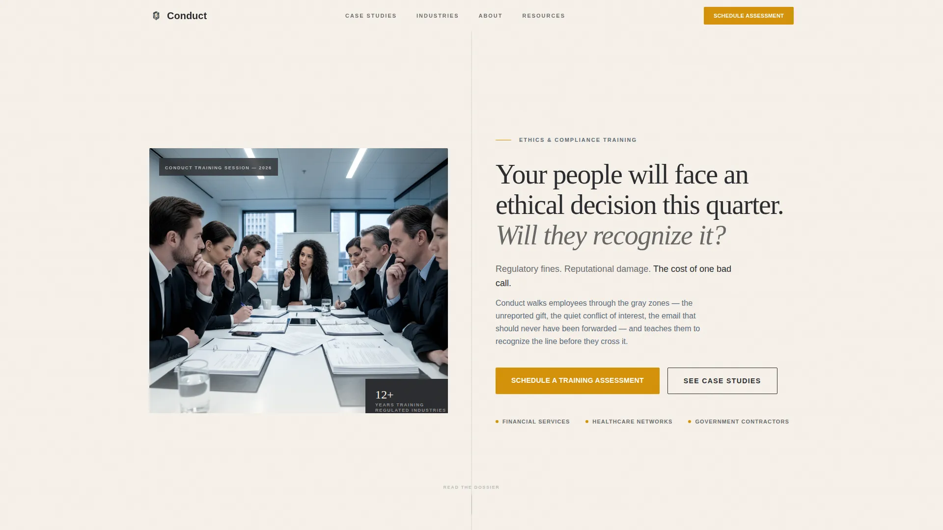 LegalTech & Compliance Software Booking Website Template