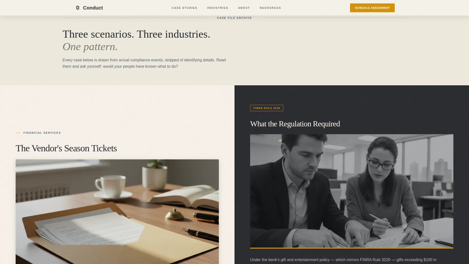 LegalTech & Compliance Software Booking Website Template