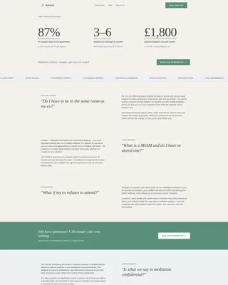 Family & Domestic Law Booking Website Template