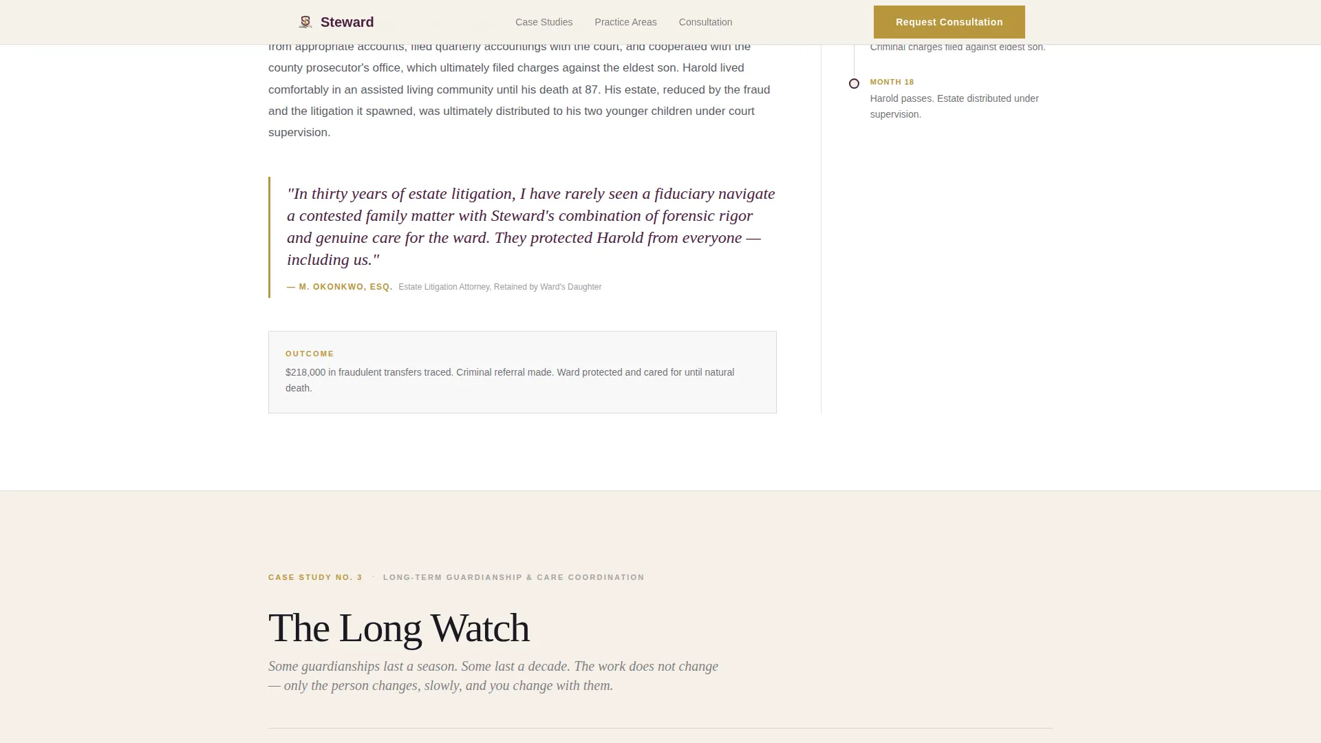 Family & Domestic Law Portfolio Website Template