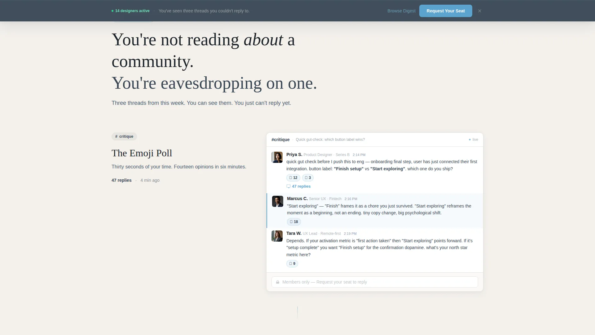 UX Designers Community Advanced Blog Website Template