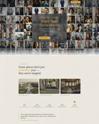 Alumni & Membership Association Blog Website Template