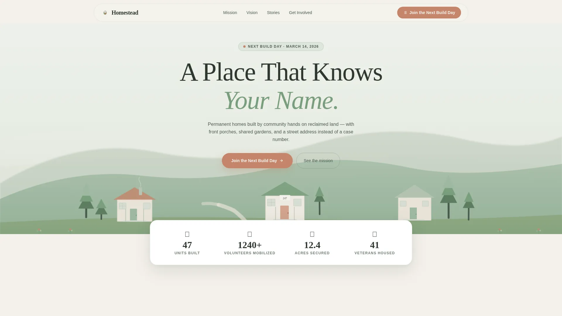 Veteran & Military Support Professional Website Template