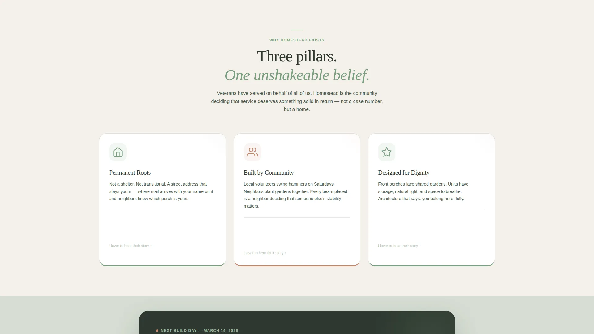 Veteran & Military Support Professional Website Template