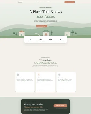 Veteran & Military Support Professional Website Template