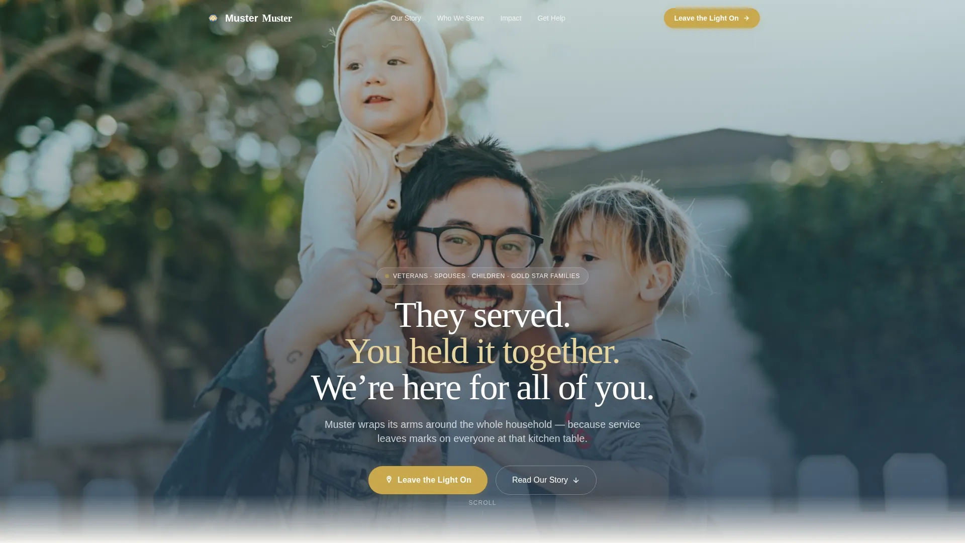 Veteran & Military Support Blog Website Template