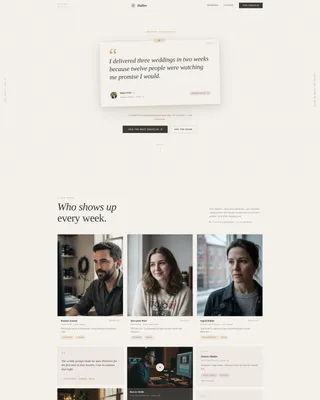 Videographers & Filmmakers Community Specialist Reviews Website Template