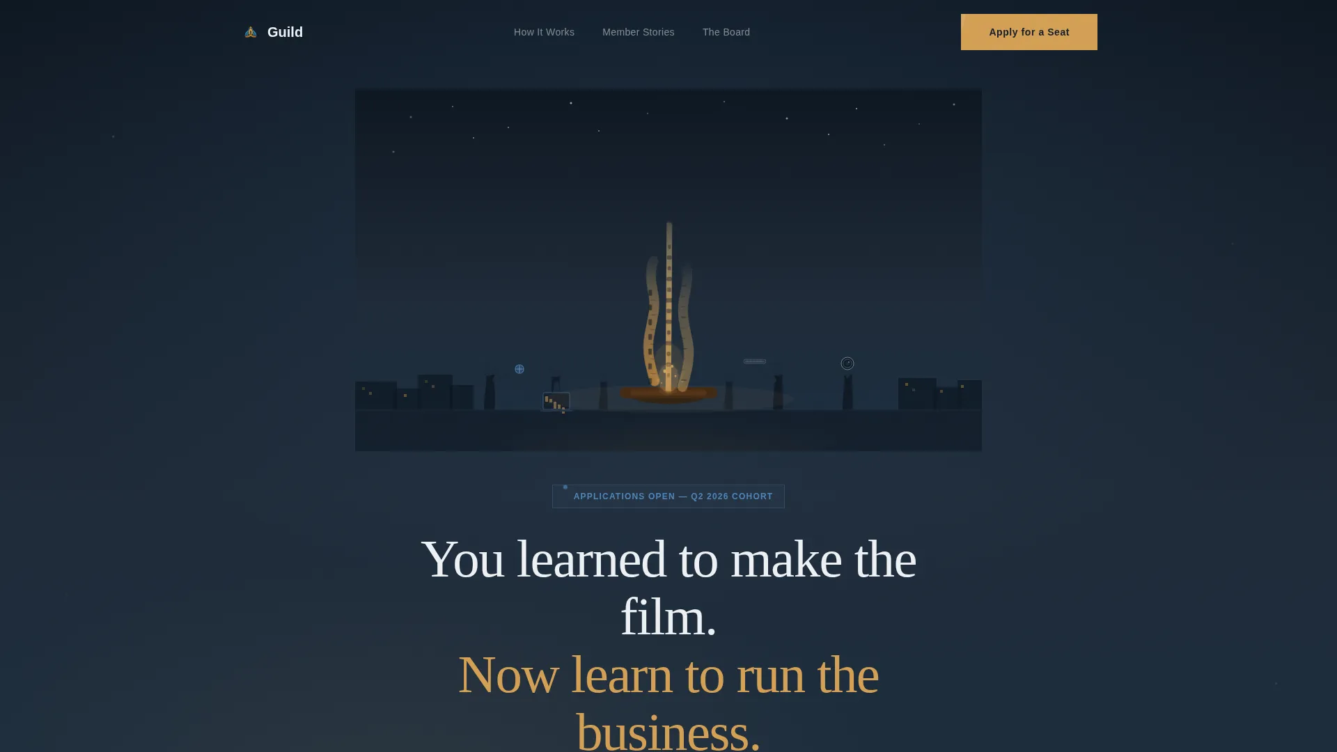 Videographers & Filmmakers Community Professional Website Template