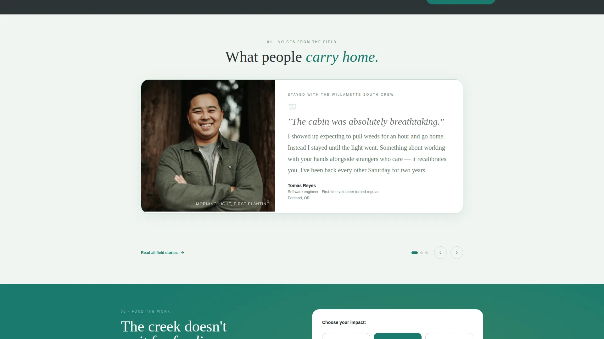 Volunteer & Community Group Careers Website Template