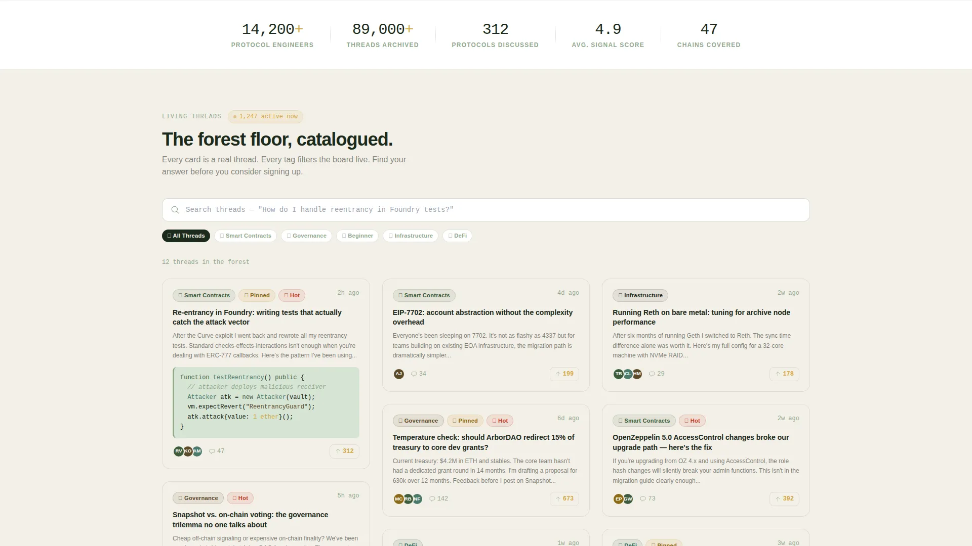 Web3 Developers Community Professional Website Template