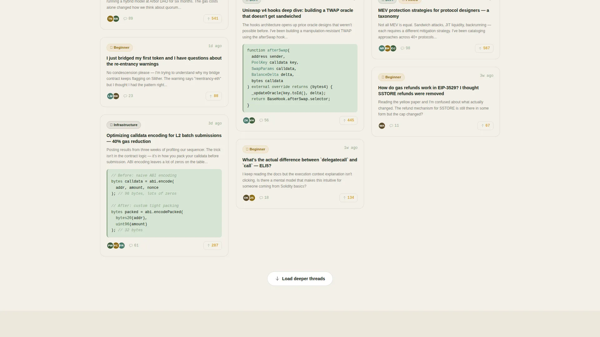 Web3 Developers Community Professional Website Template