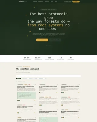 Web3 Developers Community Professional Website Template