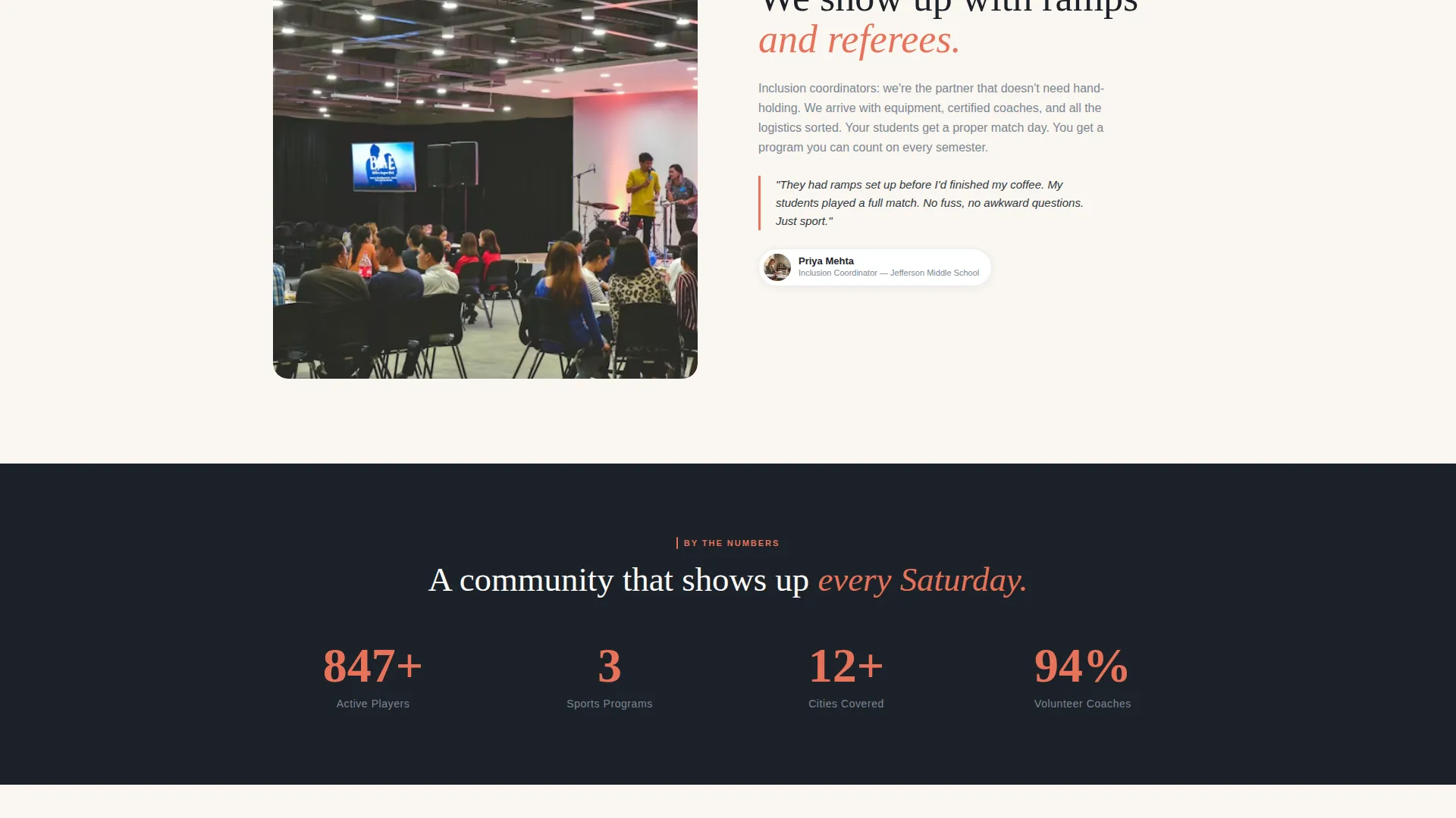 Disability & Inclusion Nonprofit Professional Website Template