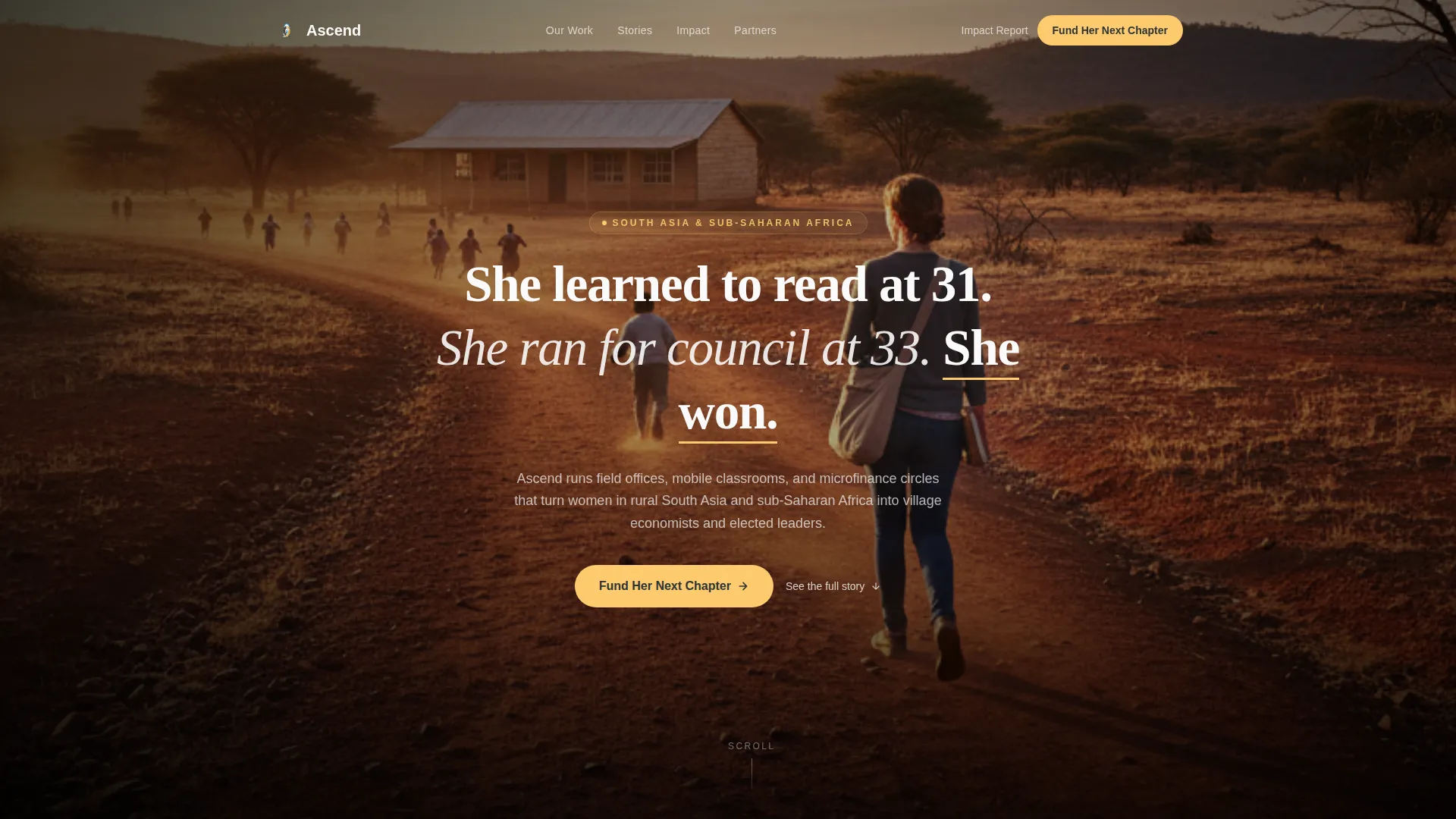 Women's Empowerment Nonprofit Directory Website Template