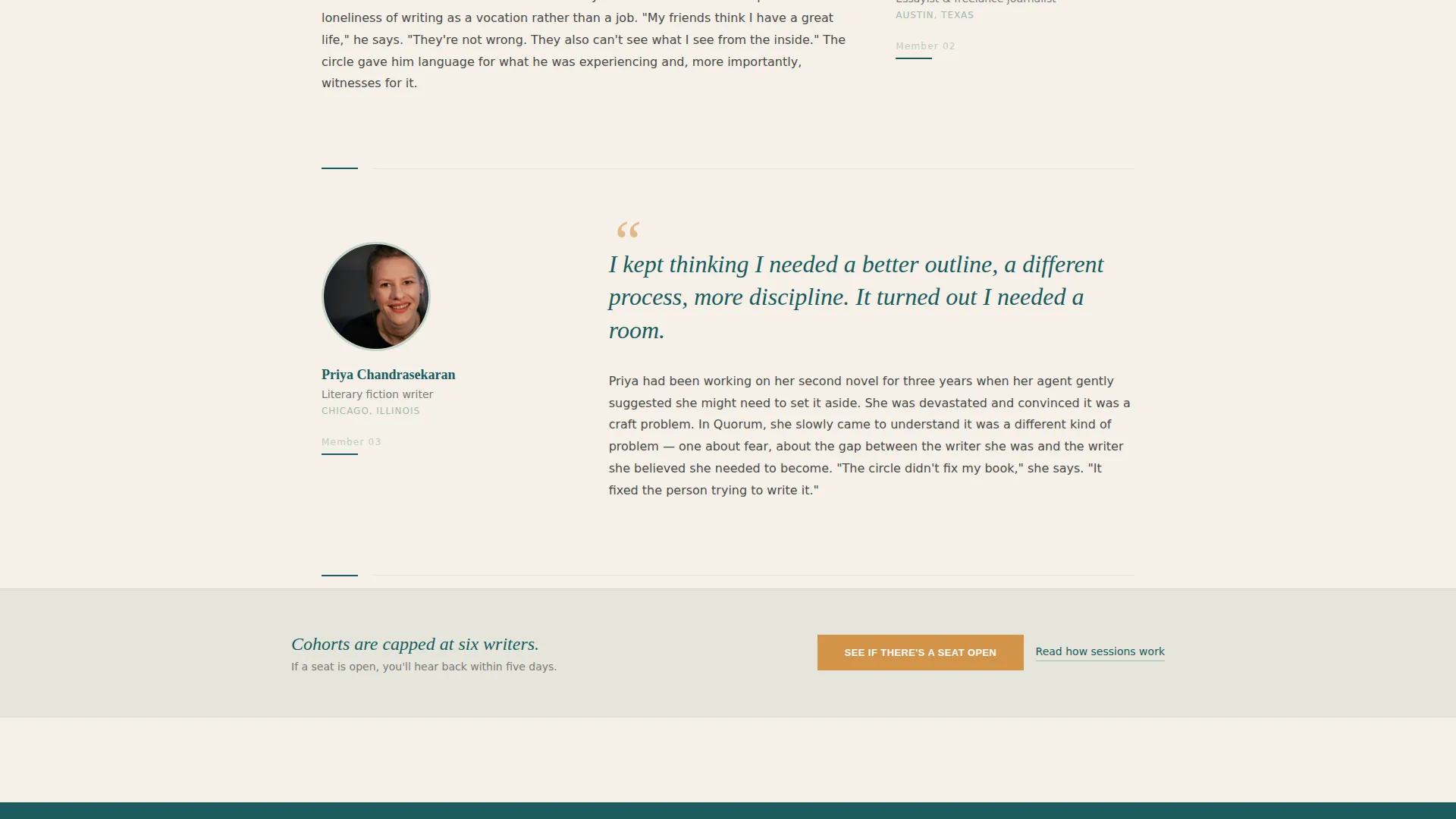 Writers & Authors Community Specialist Blog Website Template