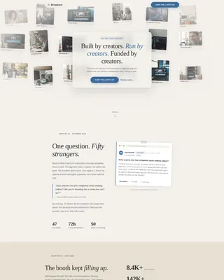YouTubers Community Advanced Professional Website Template
