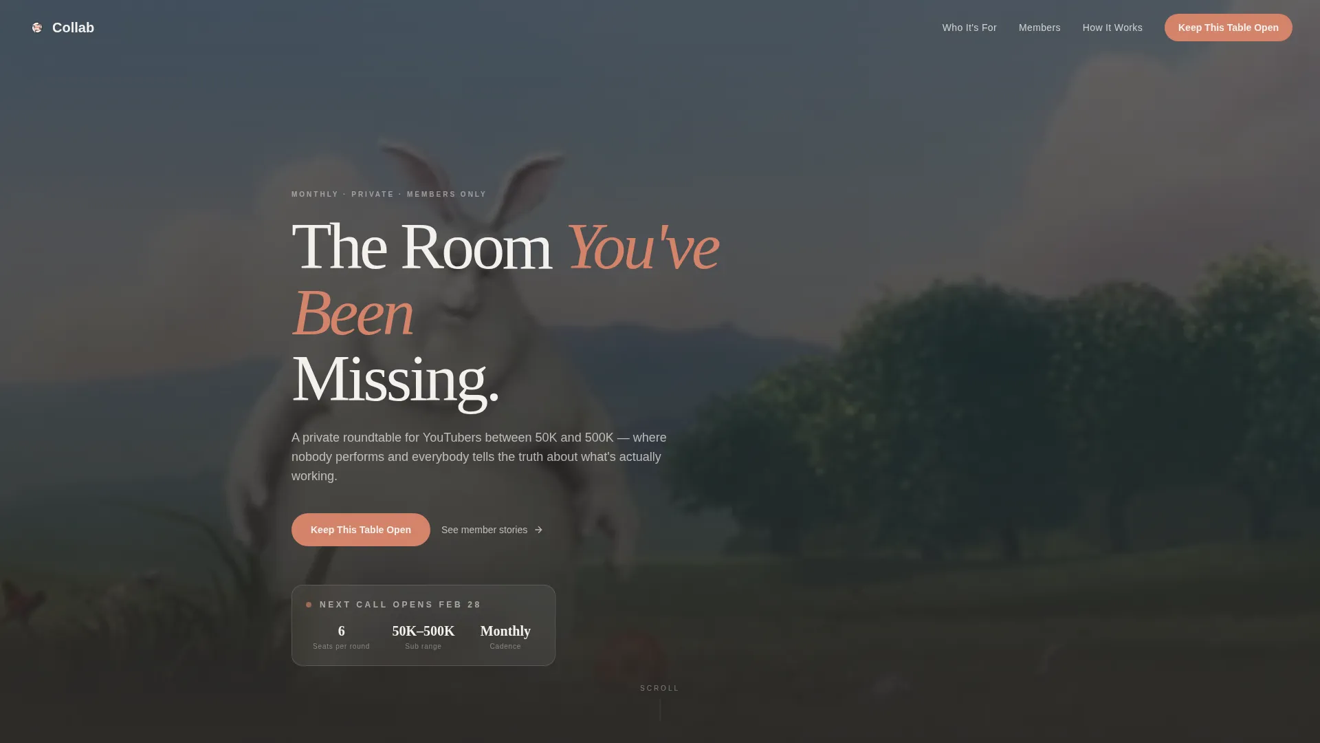 YouTubers Community Specialist Reviews Website Template