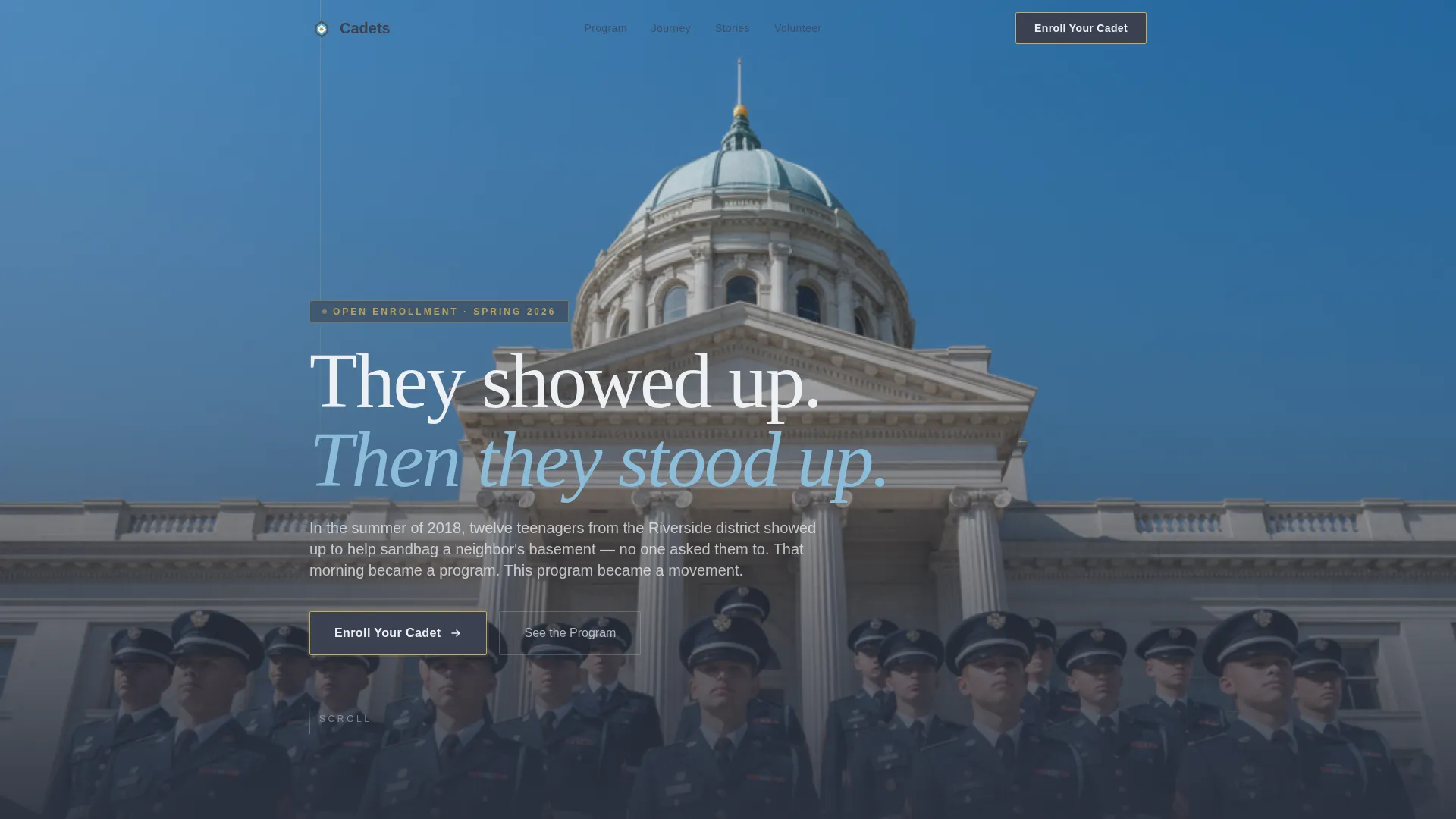 Youth Organization & Club Professional Website Template