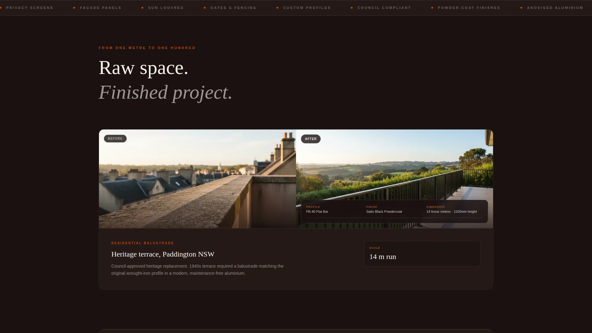 Aluminum Products & Professional Website Template