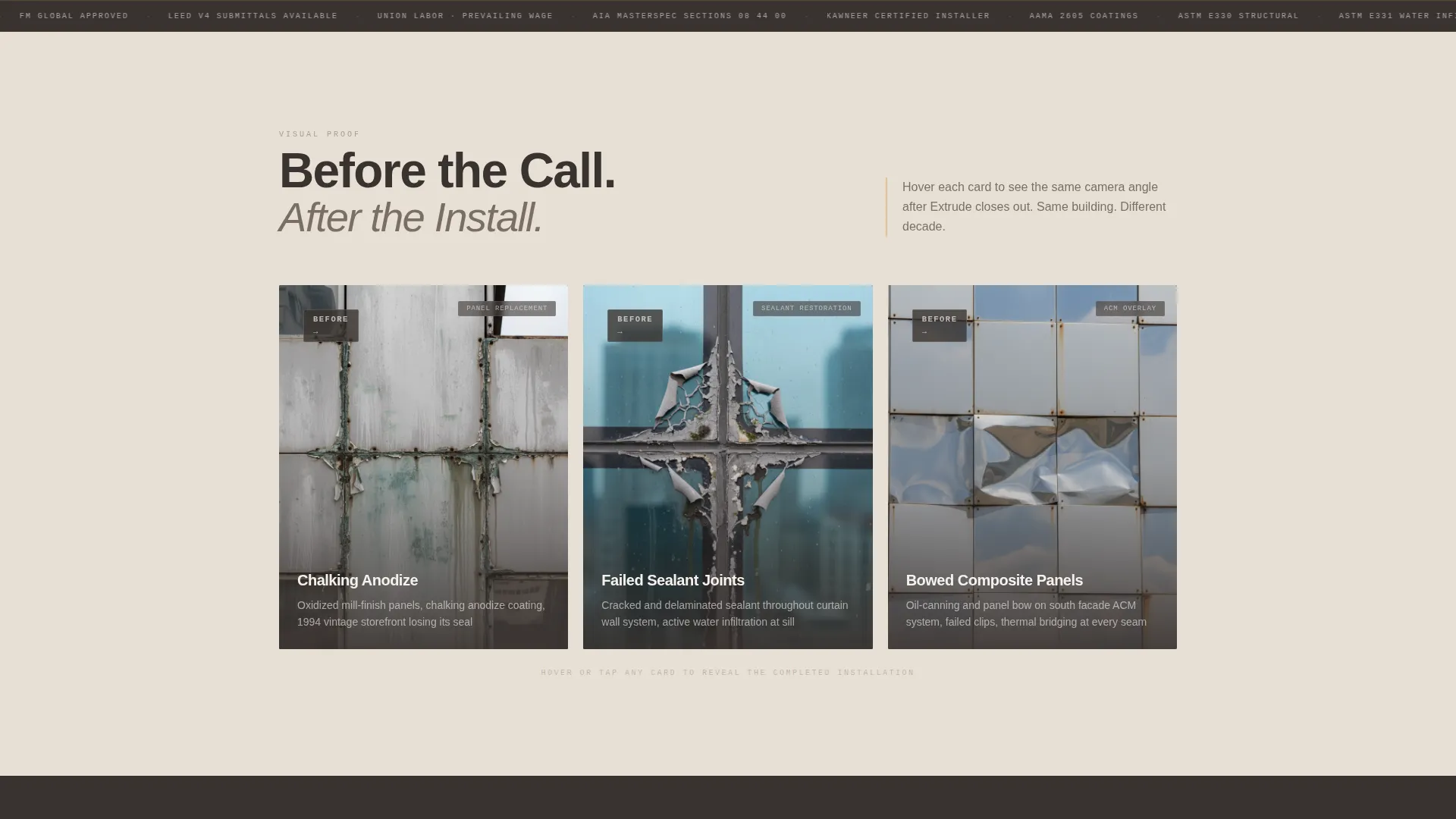 Aluminum Products & Pricing Website Template
