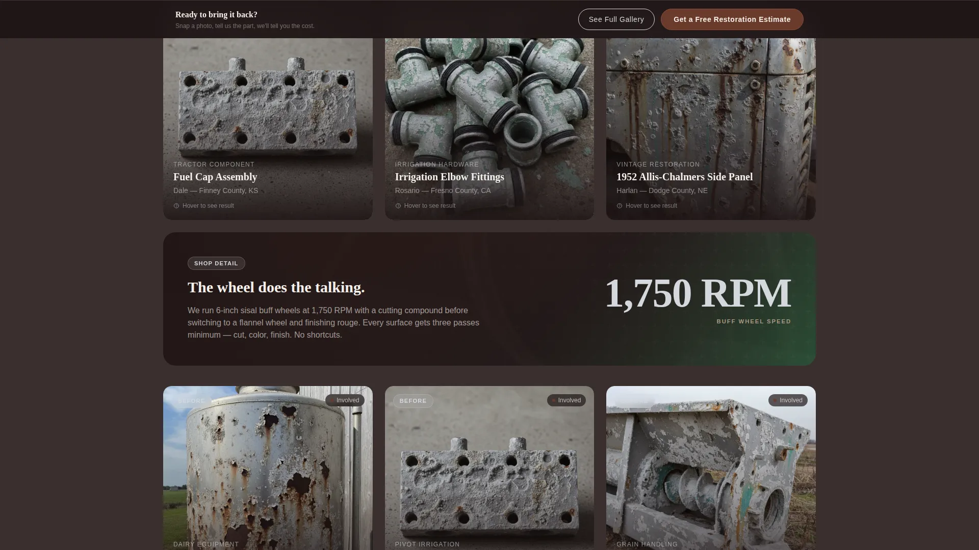 Aluminum Products & Portfolio Website Template