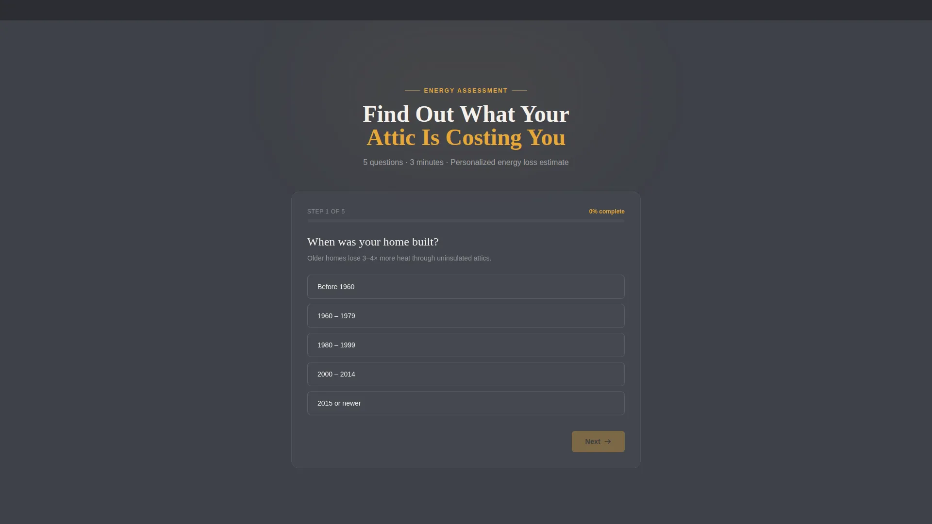 Insulation & Weatherproofing Booking Website Template