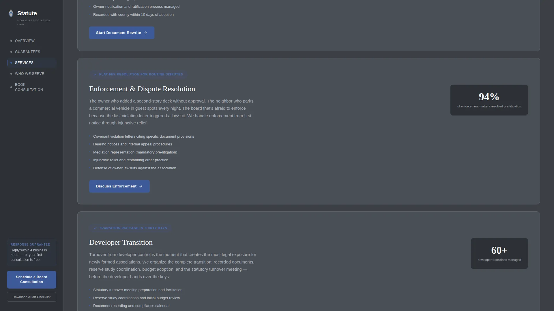 Real Estate & Property Law Booking Website Template