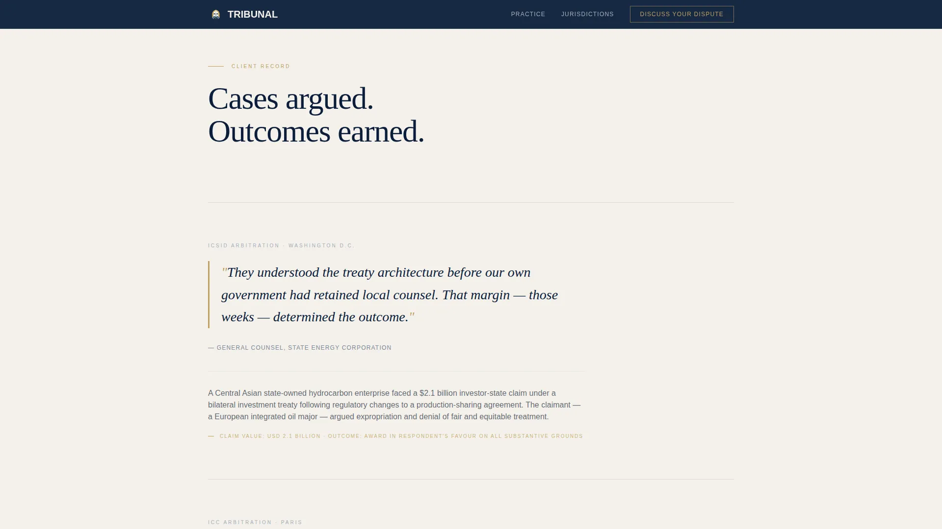 Specialist Mediation & Alternative Dispute Reviews & Social Proof Website Template