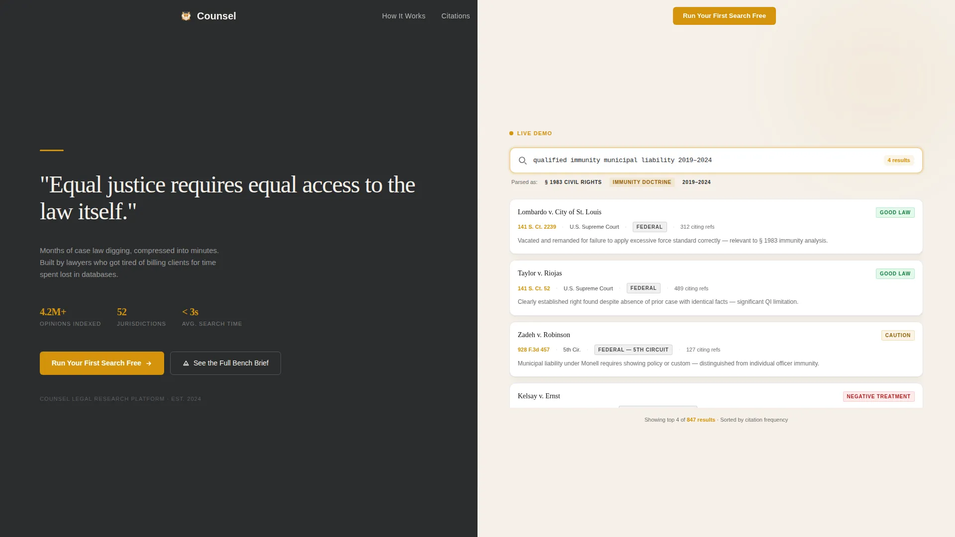 LegalTech & Compliance Software Professional Website Template