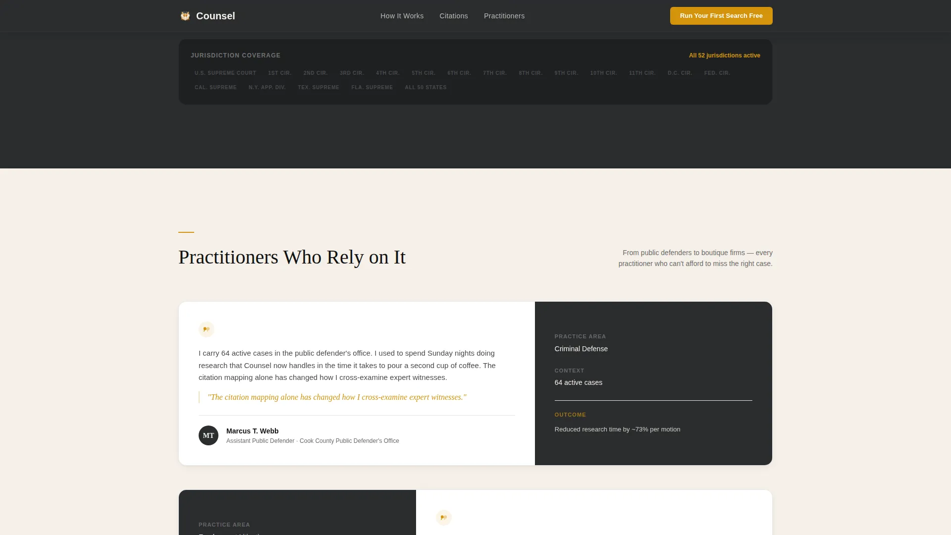 LegalTech & Compliance Software Professional Website Template