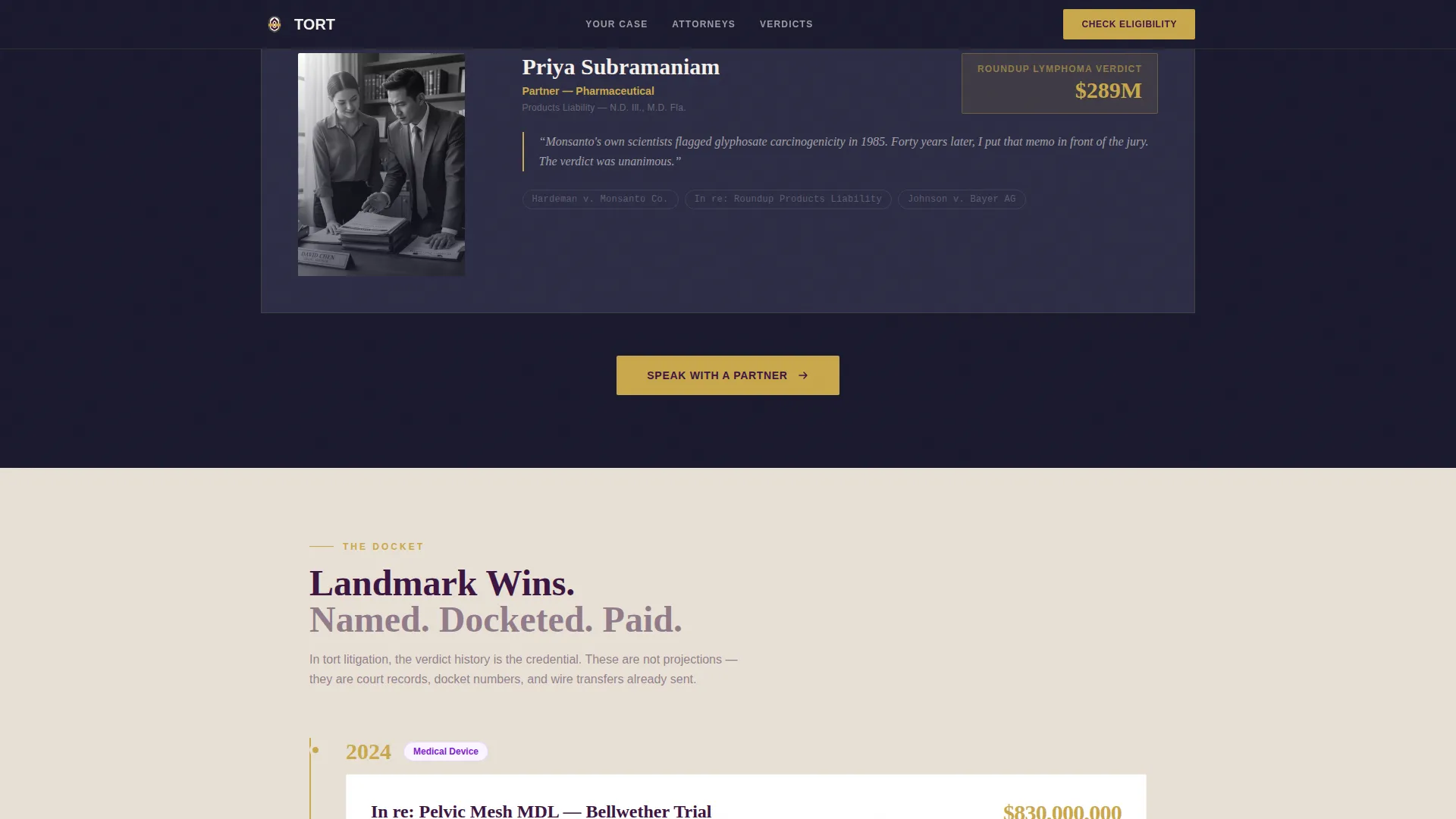 Personal Injury & Litigation Blog Website Template