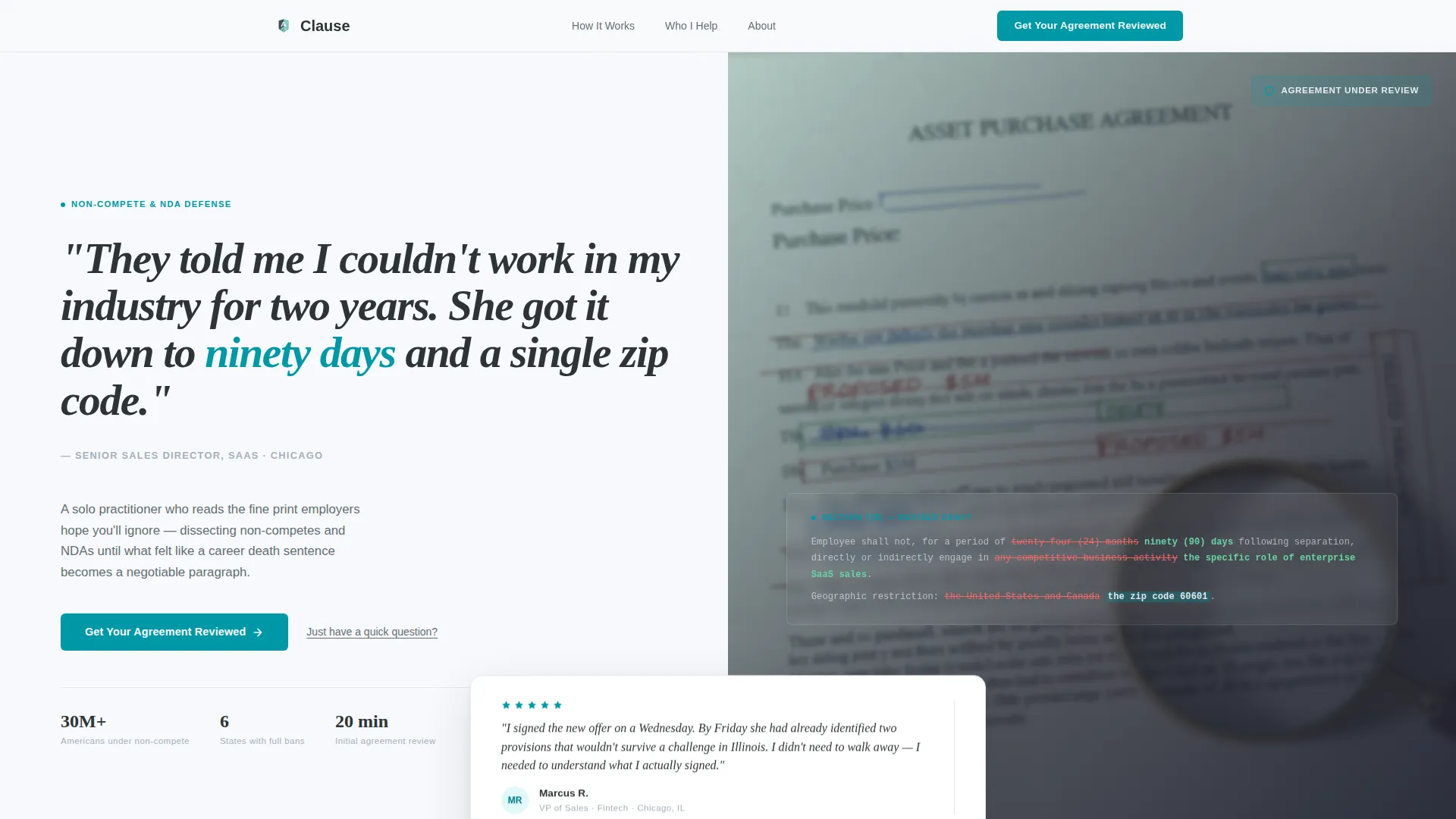 Employment & Labor Law Booking Website Template