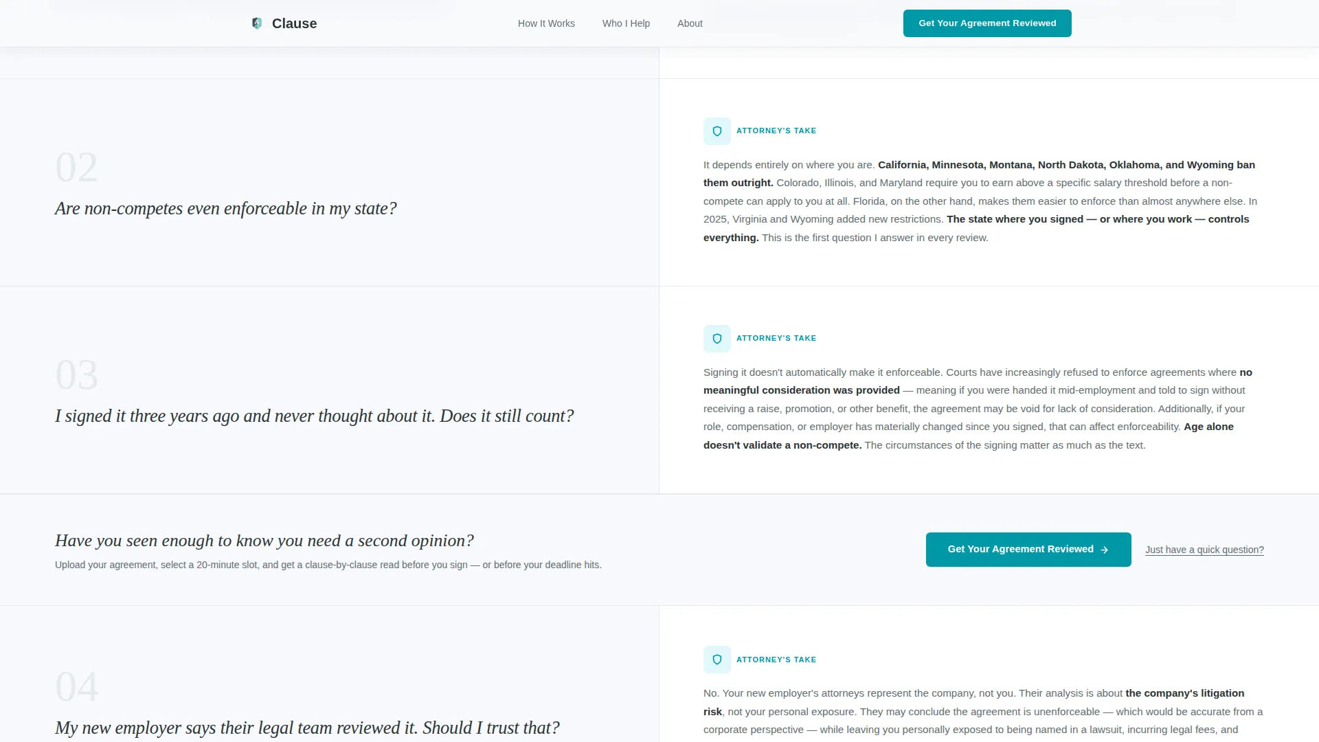 Employment & Labor Law Booking Website Template
